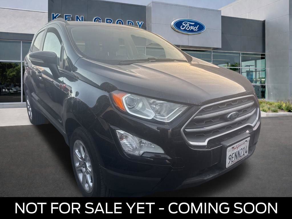 Certified 2019 Ford EcoSport SE