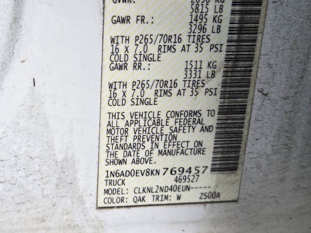 Used 2019 Nissan Frontier SV image 13