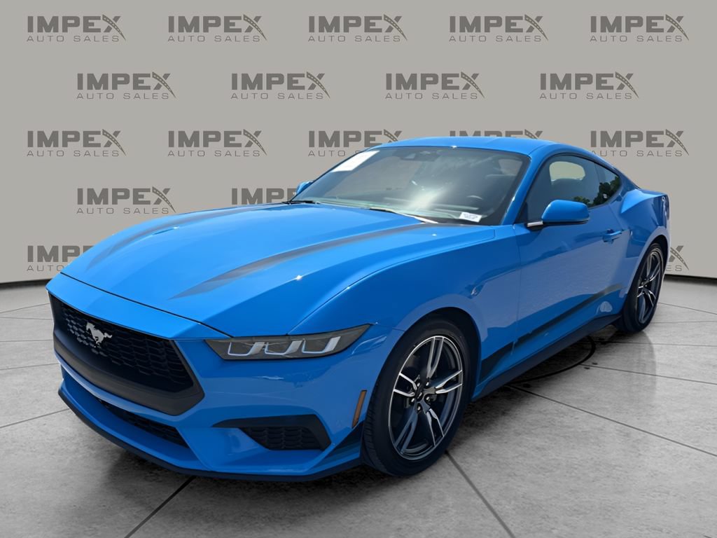 Used 2024 Ford Mustang Coupe w/ Wheel & Stripe Package RWD image 1