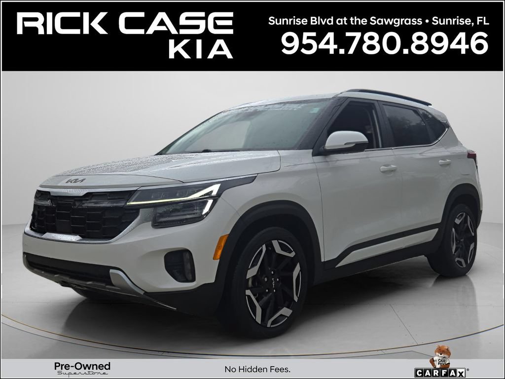Certified 2024 Kia Seltos SX w/ SX Sunroof Package