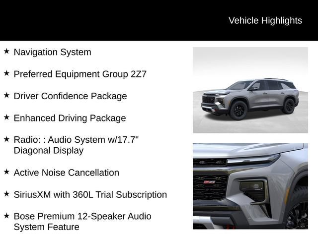 New 2027 Chevrolet Traverse Z71 w/ Enhanced Driving Package AWD/4WD image 27