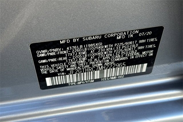 Used 2021 Subaru Crosstrek 2.5i Sport w/ Popular Package #2B image 55