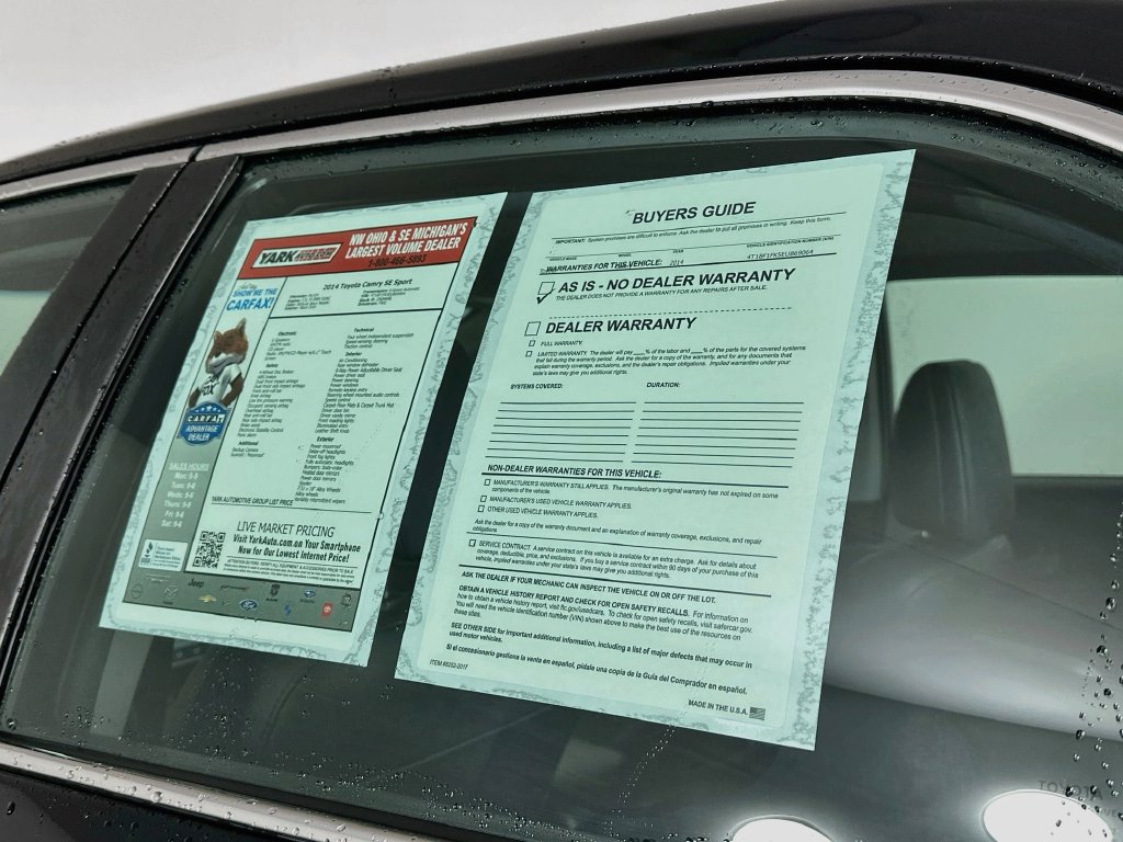 Used 2014 Toyota Camry SE FWD image 13