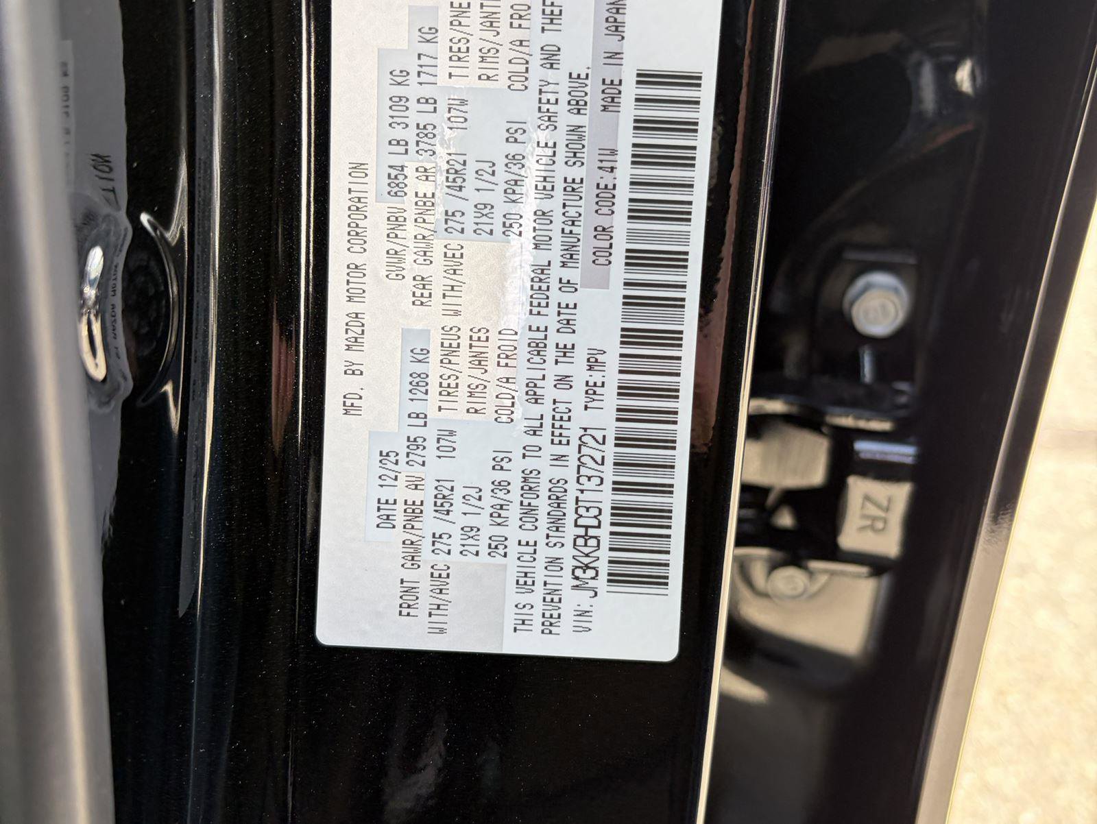 New 2026 MAZDA CX-90 3.3 Turbo w/ Preferred Package image 40