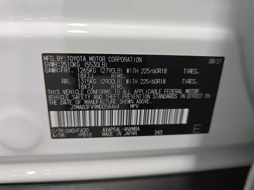 Used 2021 Toyota RAV4 SE image 33