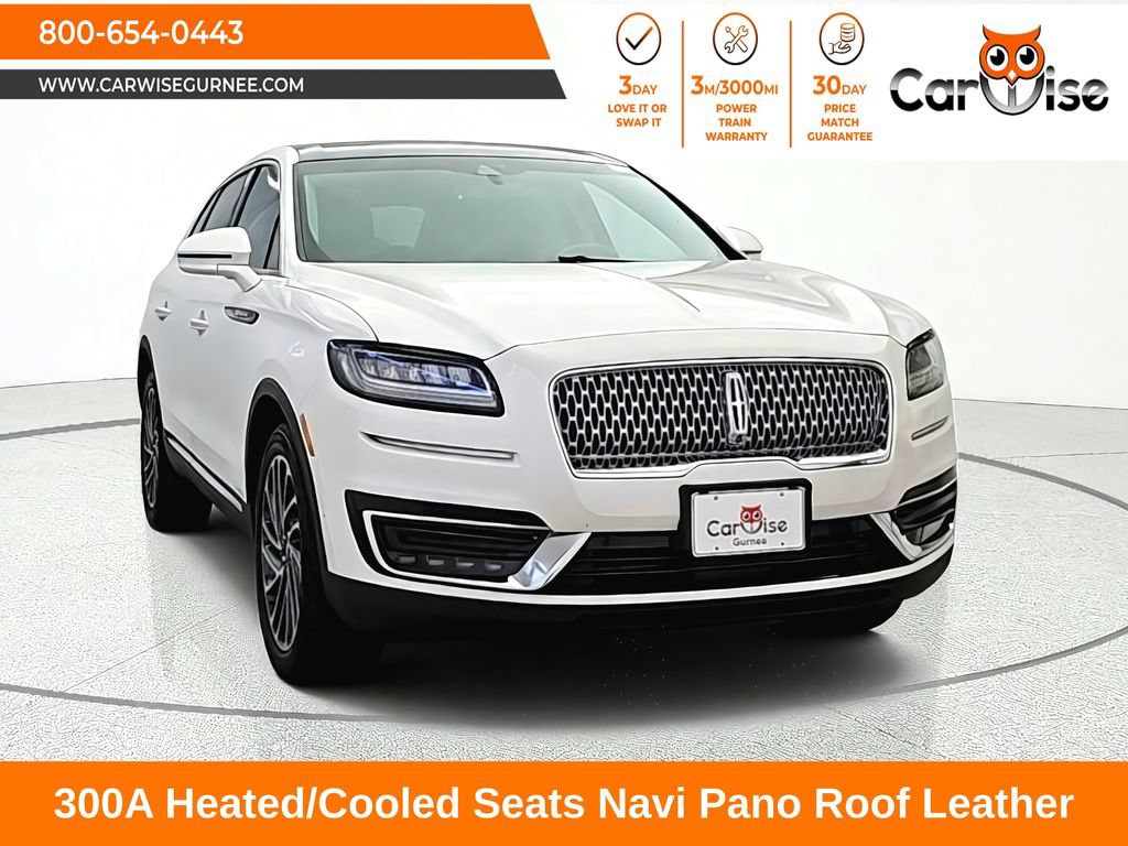 Used 2019 Lincoln Nautilus Reserve AWD/4WD image 1
