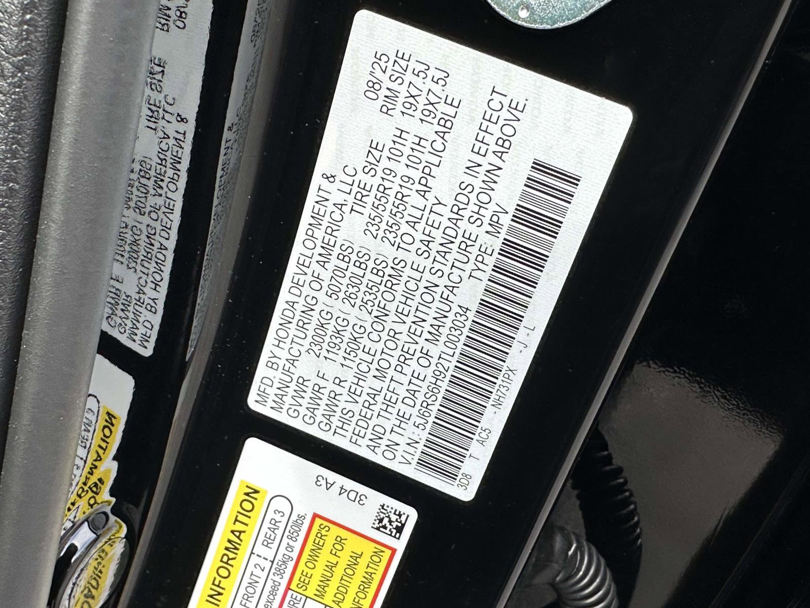 New 2026 Honda CR-V Sport Touring image 25