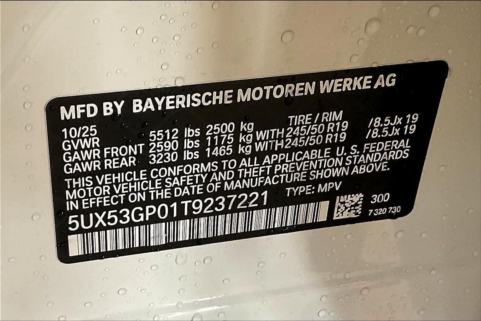 Used 2026 BMW X3 xDrive30i w/ Convenience Package AWD/4WD image 18