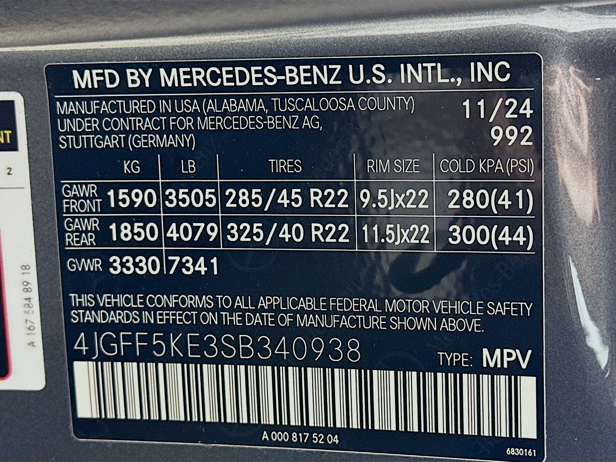 Certified 2025 Mercedes-Benz GLS 450 4MATIC image 43