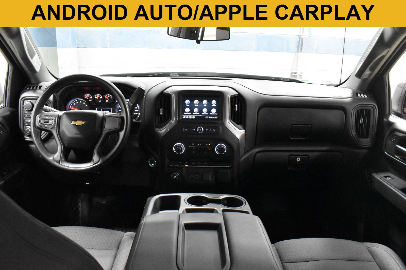 Used 2022 Chevrolet Silverado 1500 Custom w/ LPO, Dark Essentials Package AWD/4WD image 2