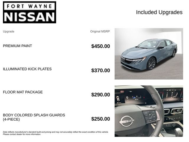 New 2026 Nissan Sentra SL w/ Floor Mat Package image 4