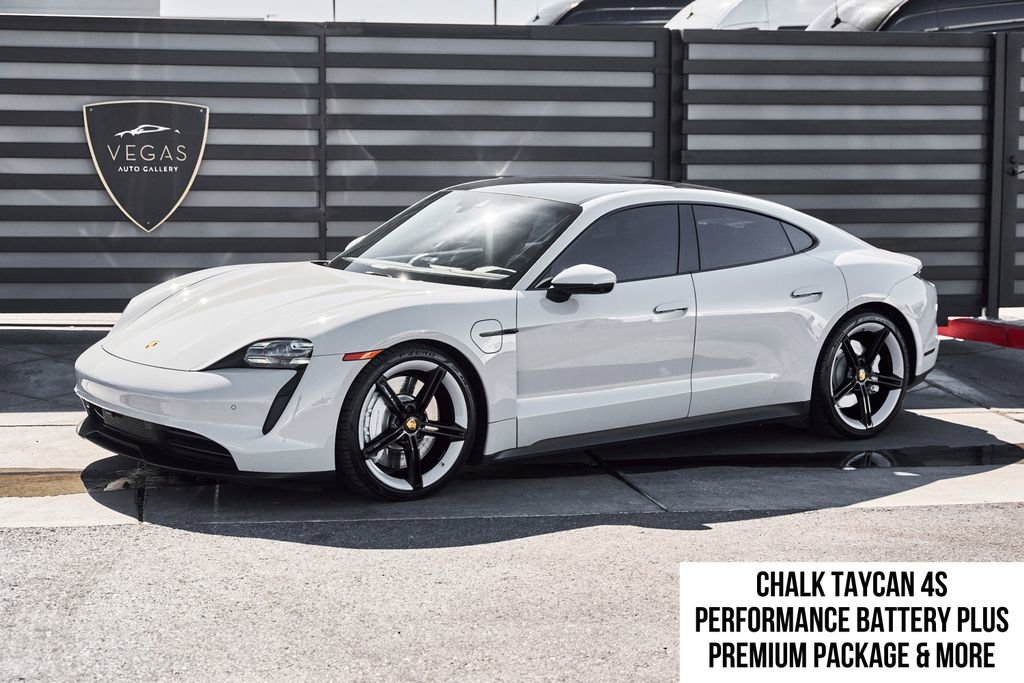 Used 2023 Porsche Taycan 4S AWD/4WD image 1