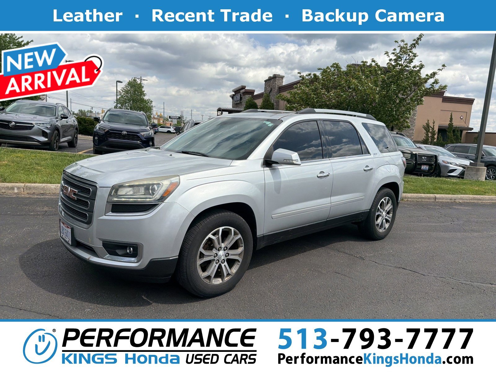 Used 2016 GMC Acadia SLT w/ Open Road Package AWD/4WD image 1