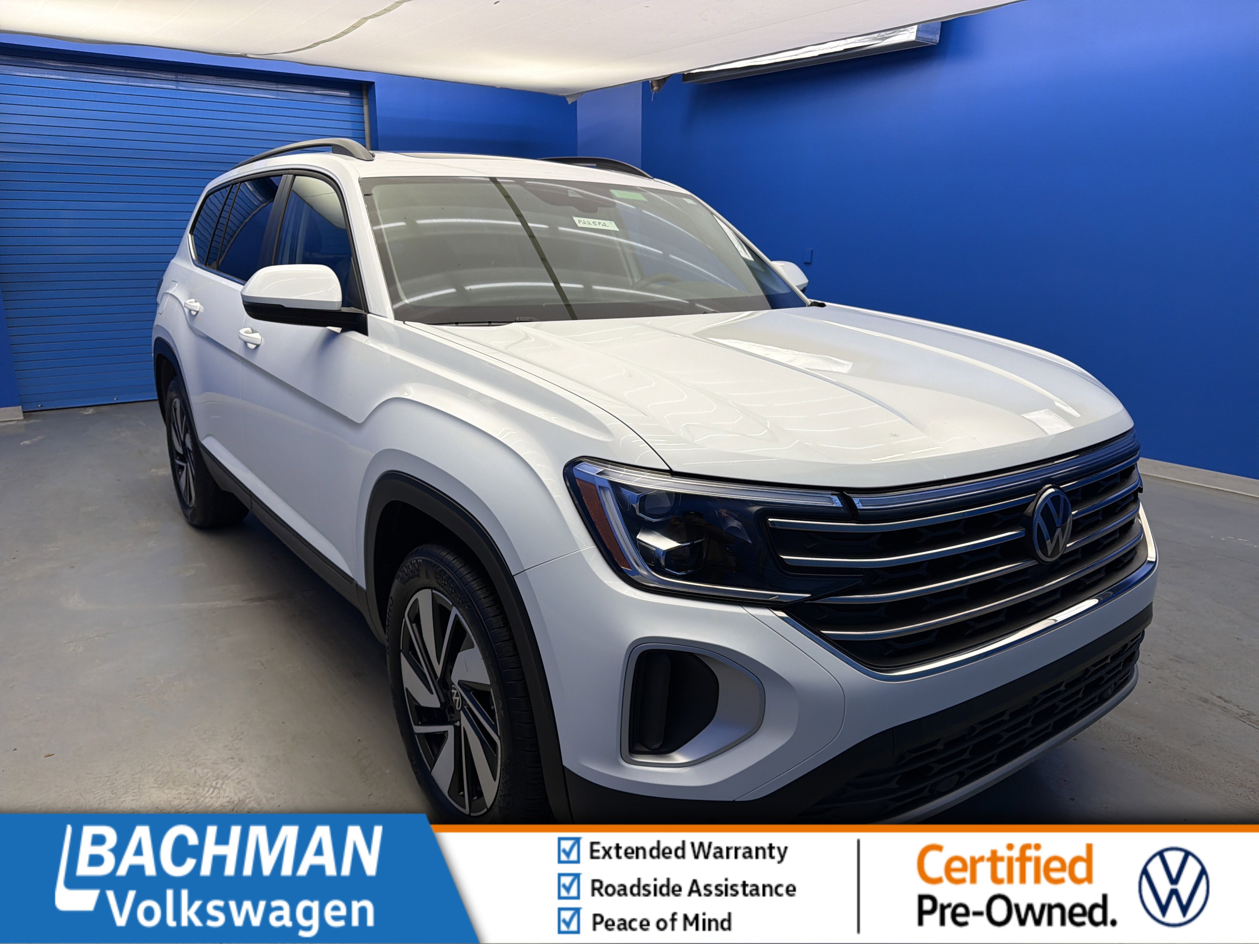 Certified 2025 Volkswagen Atlas SE w/ Panoramic Sunroof Package