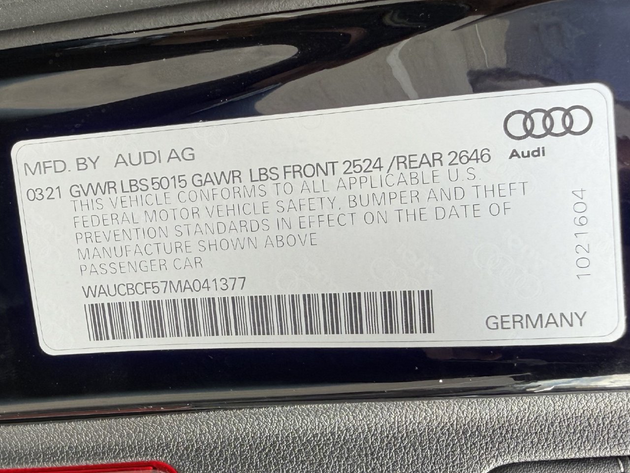 Used 2021 Audi A5 2.0T Premium Plus w/ Premium Plus AWD/4WD image 30