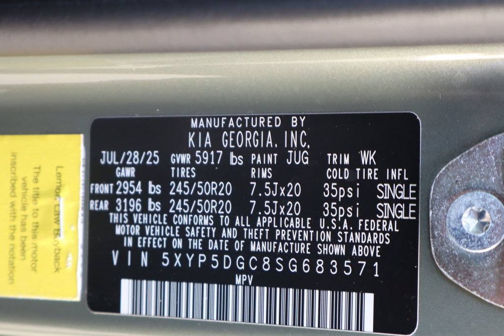 Used 2025 Kia Telluride SX X-Line AWD/4WD image 37
