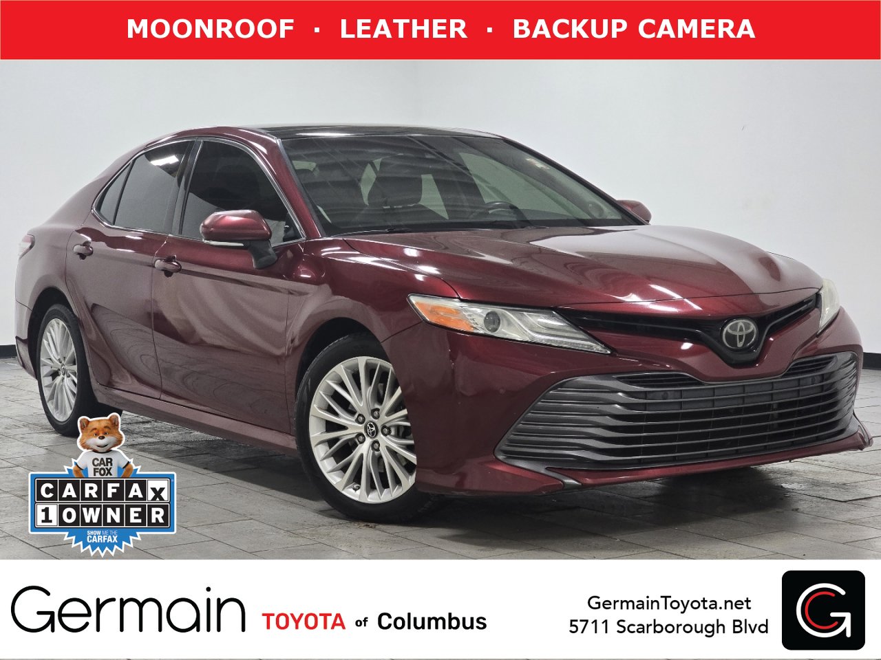 Used 2018 Toyota Camry XLE image 1