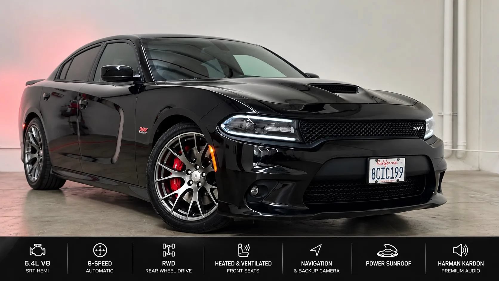 Used 2015 Dodge Charger SRT w/ Harman/Kardon Audio Group
