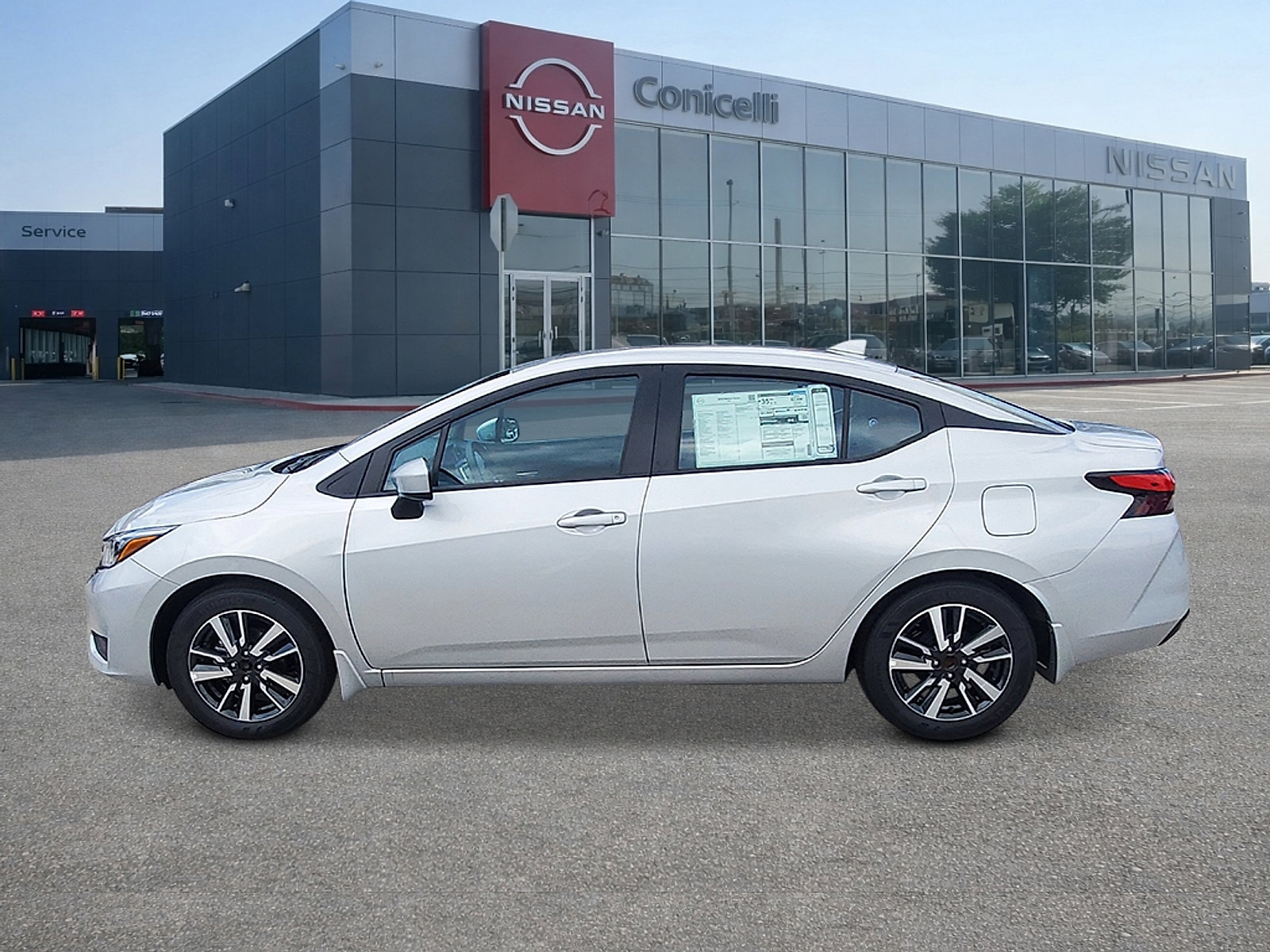 New 2025 Nissan Versa SV w/ Trunk Package FWD image 3