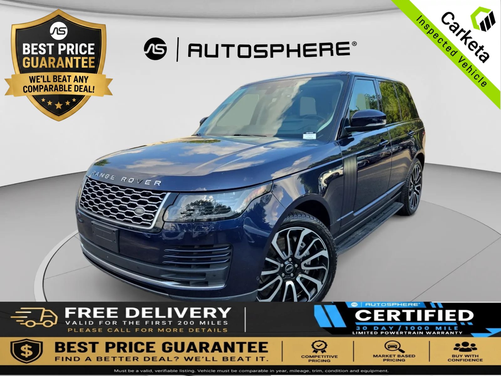 Used 2018 Land Rover Range Rover Supercharged AWD/4WD image 1