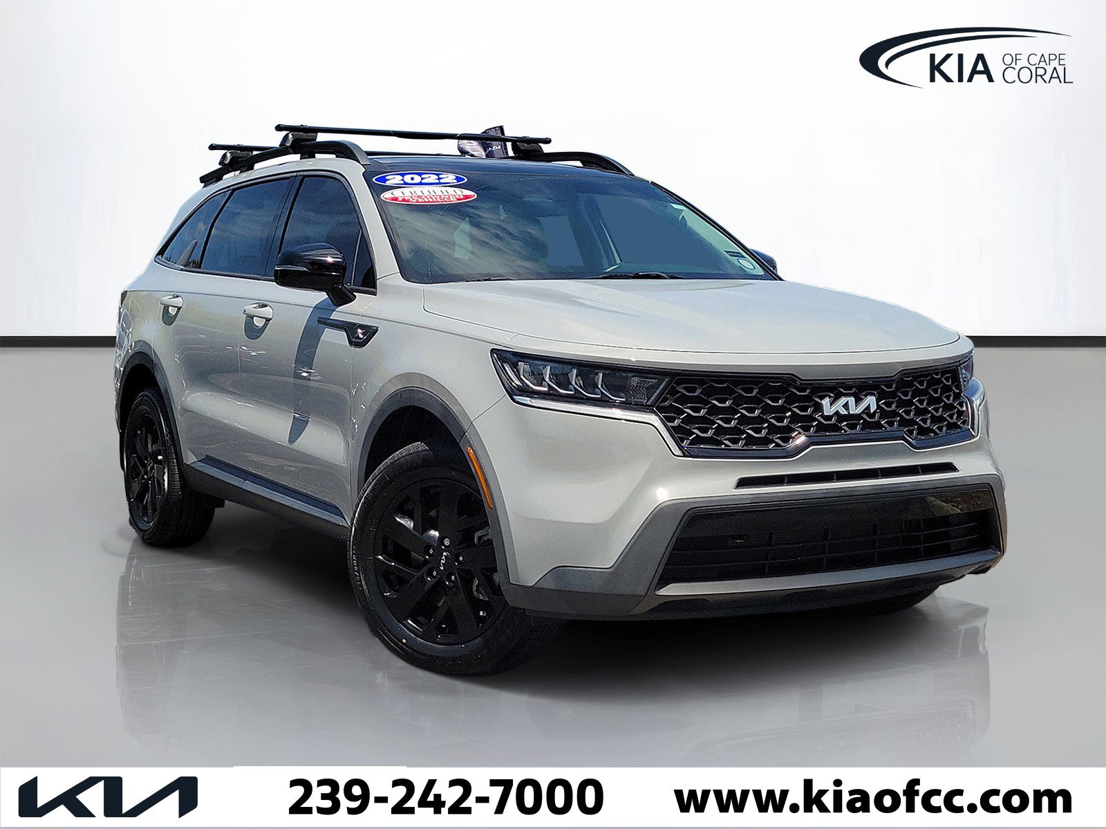 Certified 2022 Kia Sorento S w/ Panoramic Sunroof Package image 1
