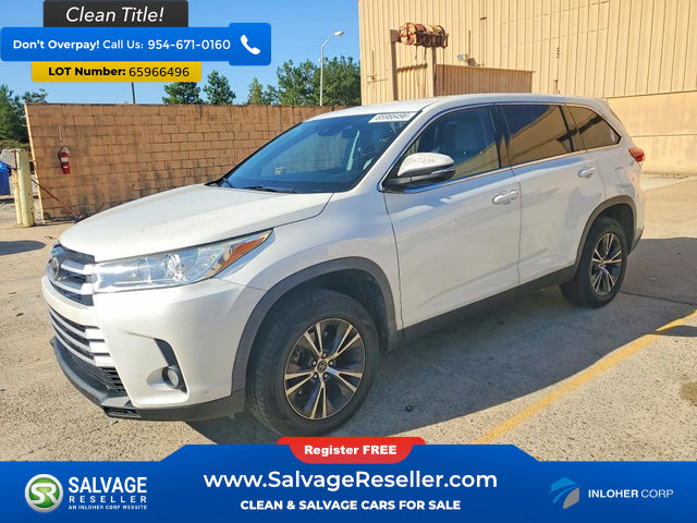 Used 2019 Toyota Highlander Plus FWD image 1