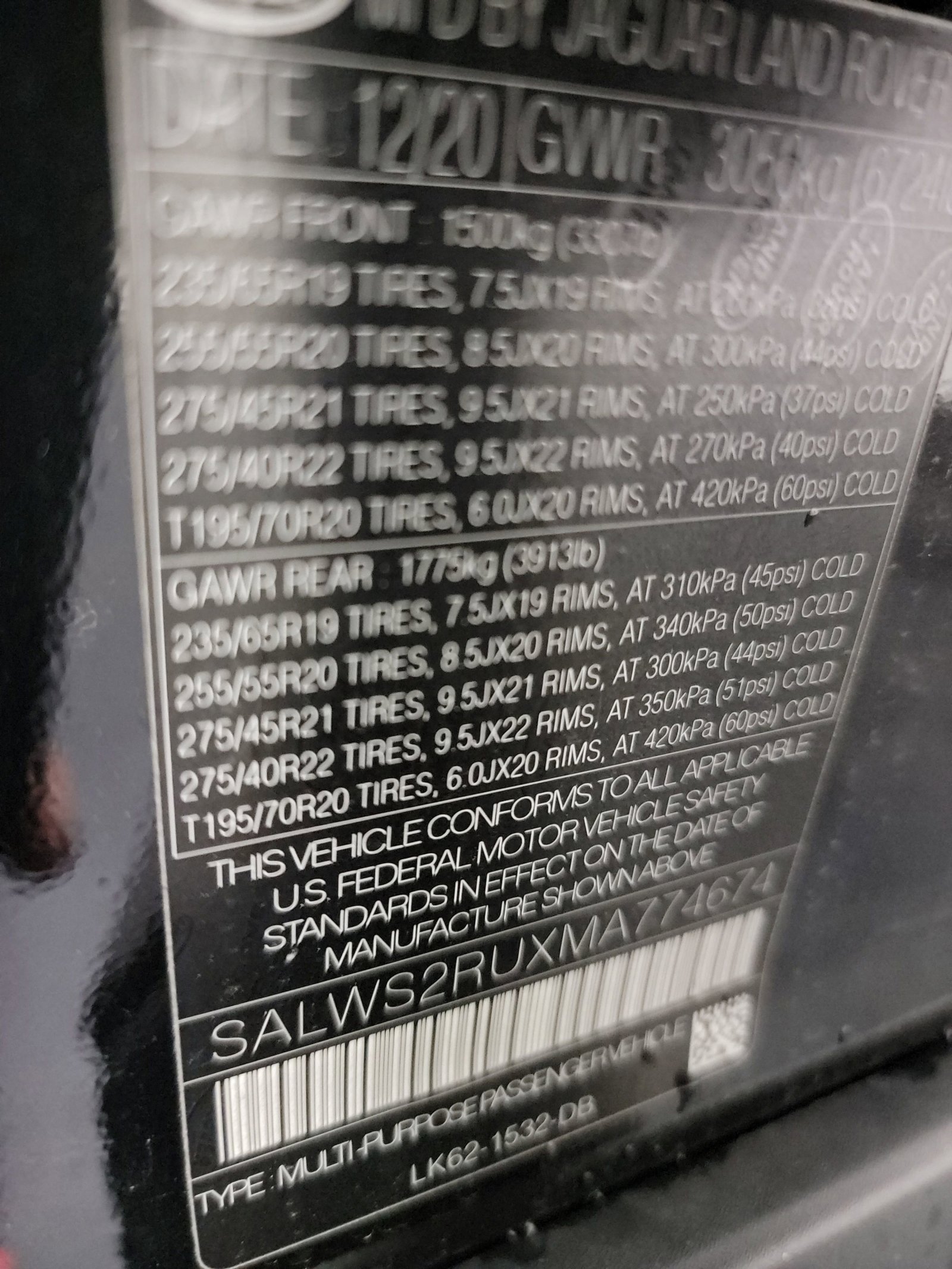 Used 2021 Land Rover Range Rover Sport HST image 33