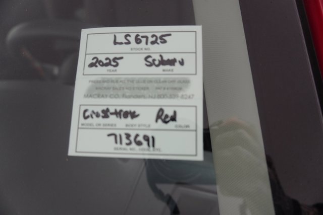 Certified 2025 Subaru Crosstrek 2.5i Limited w/ Crosstrek Mirror Package image 39