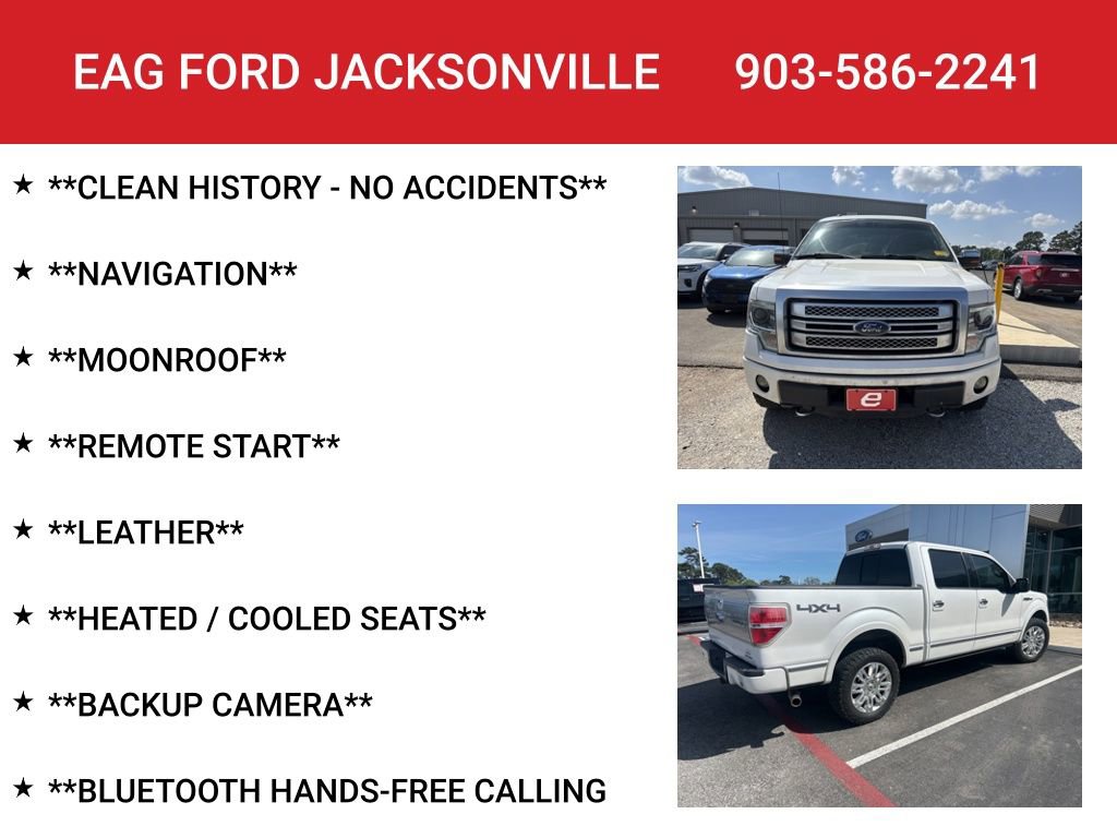 Used 2014 Ford F150 Platinum image 4