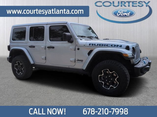 Used 2023 Jeep Wrangler Unlimited Rubicon 4xe w/ Steel Bumper Group AWD/4WD image 1