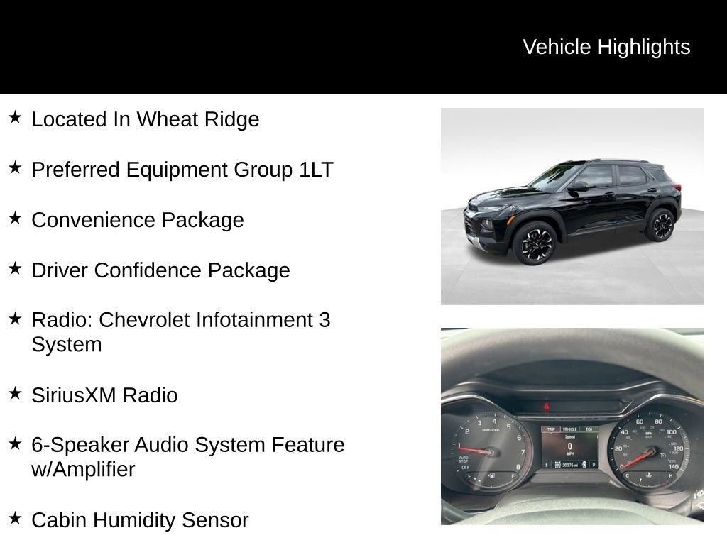 Certified 2023 Chevrolet TrailBlazer LT w/ Convenience Package AWD/4WD image 10