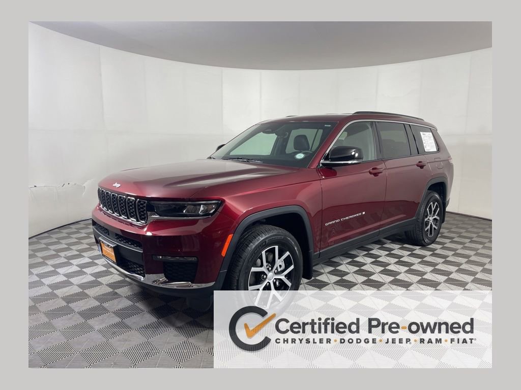 Certified 2025 Jeep Grand Cherokee L Limited w/ Trailer Tow Package AWD/4WD image 1