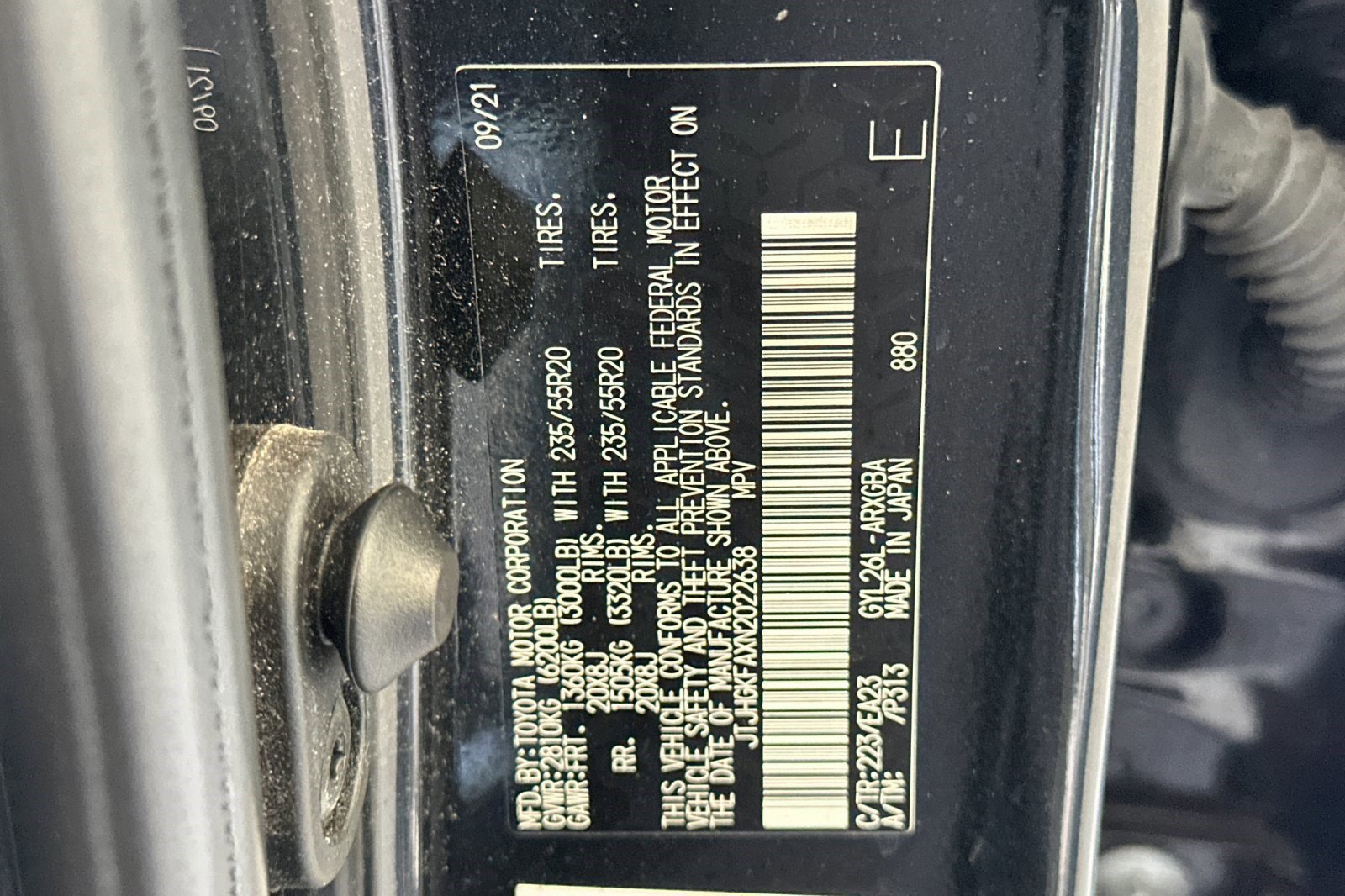 Certified 2022 Lexus RX 450hL AWD w/ Premium Package image 22