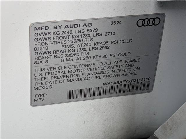 Used 2024 Audi Q5 2.0T Premium w/ Convenience Package AWD/4WD image 15
