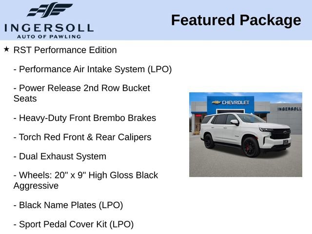 Used 2023 Chevrolet Tahoe RST w/ RST Performance Edition AWD/4WD image 15