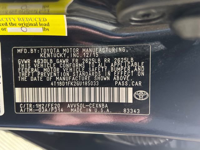 Used 2016 Toyota Camry LE image 26