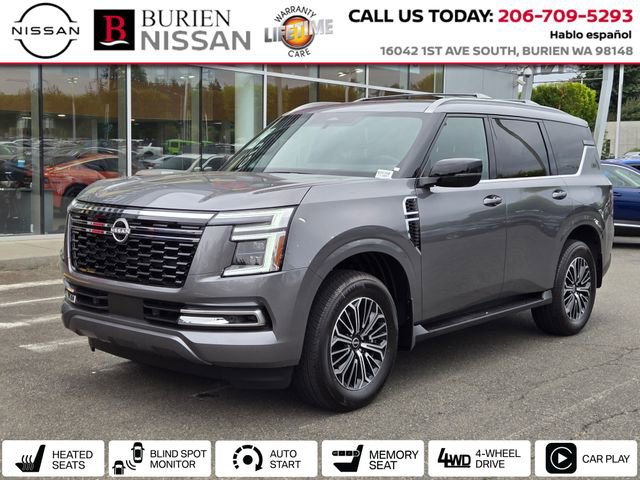 New 2025 Nissan Armada SL w/ Captain's Chari Seat Package AWD/4WD image 1