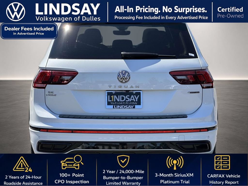 Used 2023 Volkswagen Tiguan SE R-Line AWD/4WD image 6