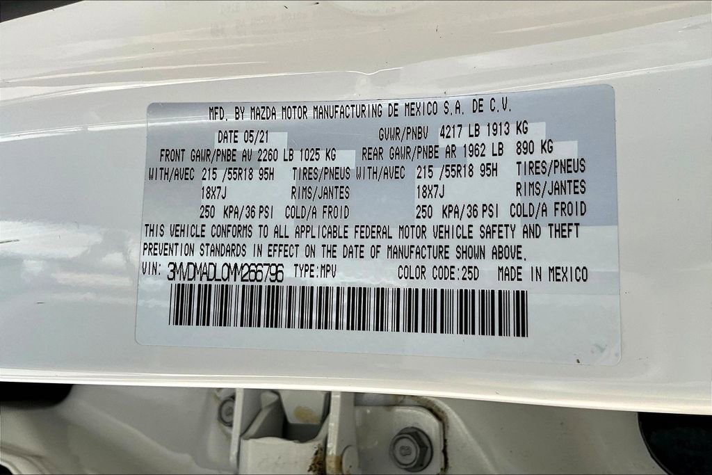 Used 2021 MAZDA CX-30 FWD 2.5 S w/ Premium Package image 18