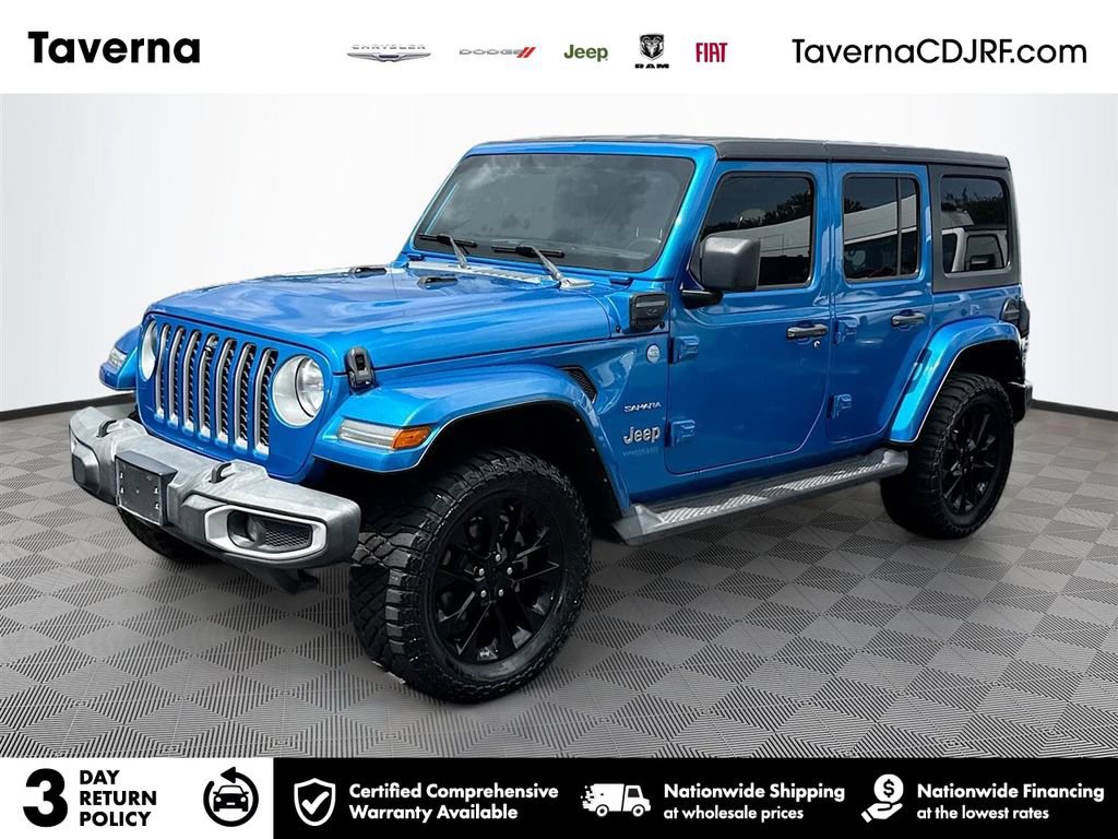 Used 2021 Jeep Wrangler Unlimited Sahara