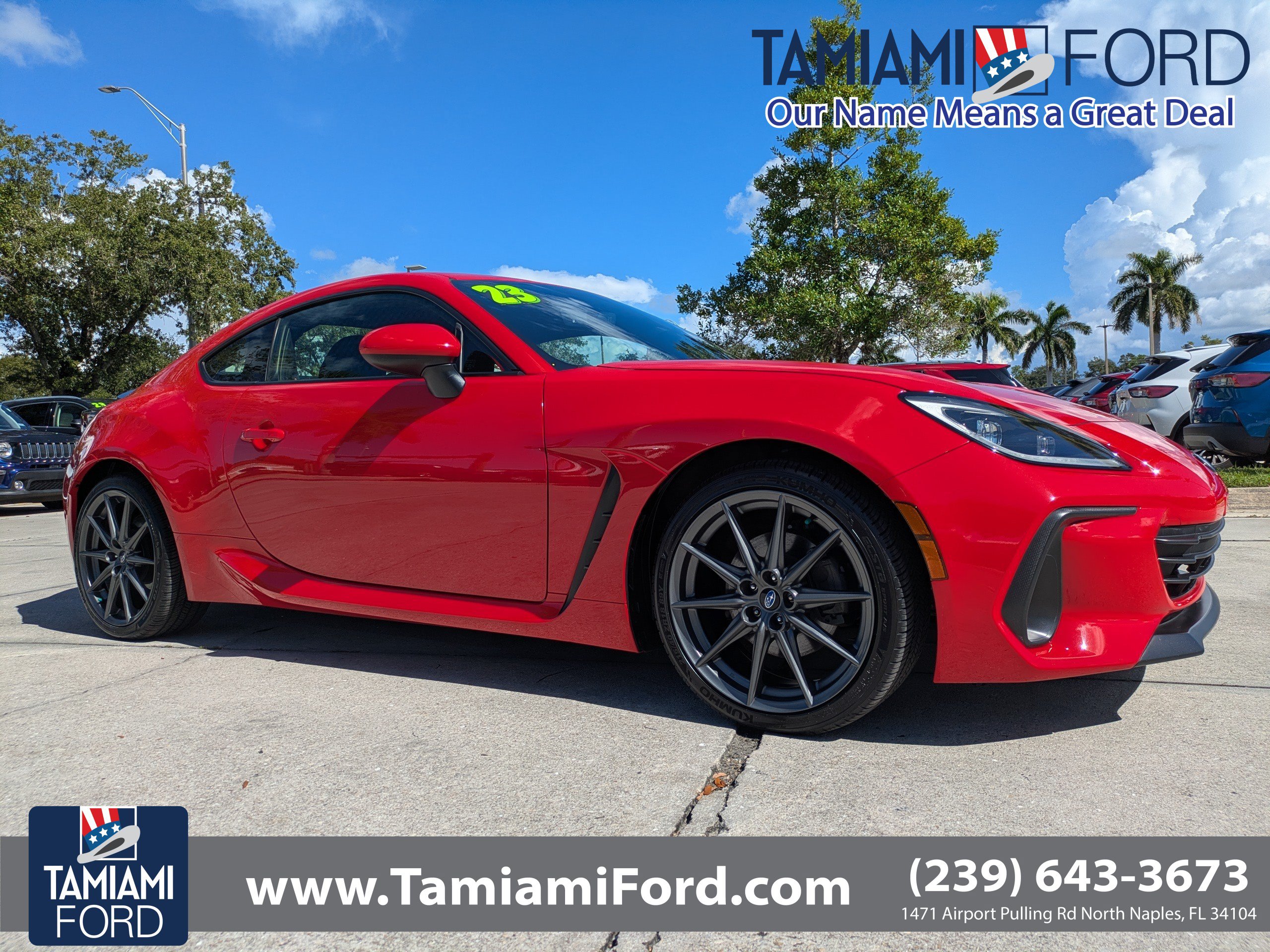 Used 2023 Subaru BRZ Limited RWD image 1
