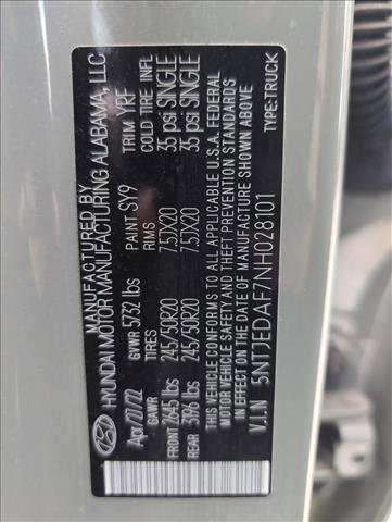 Used 2022 Hyundai Santa Cruz Limited image 25