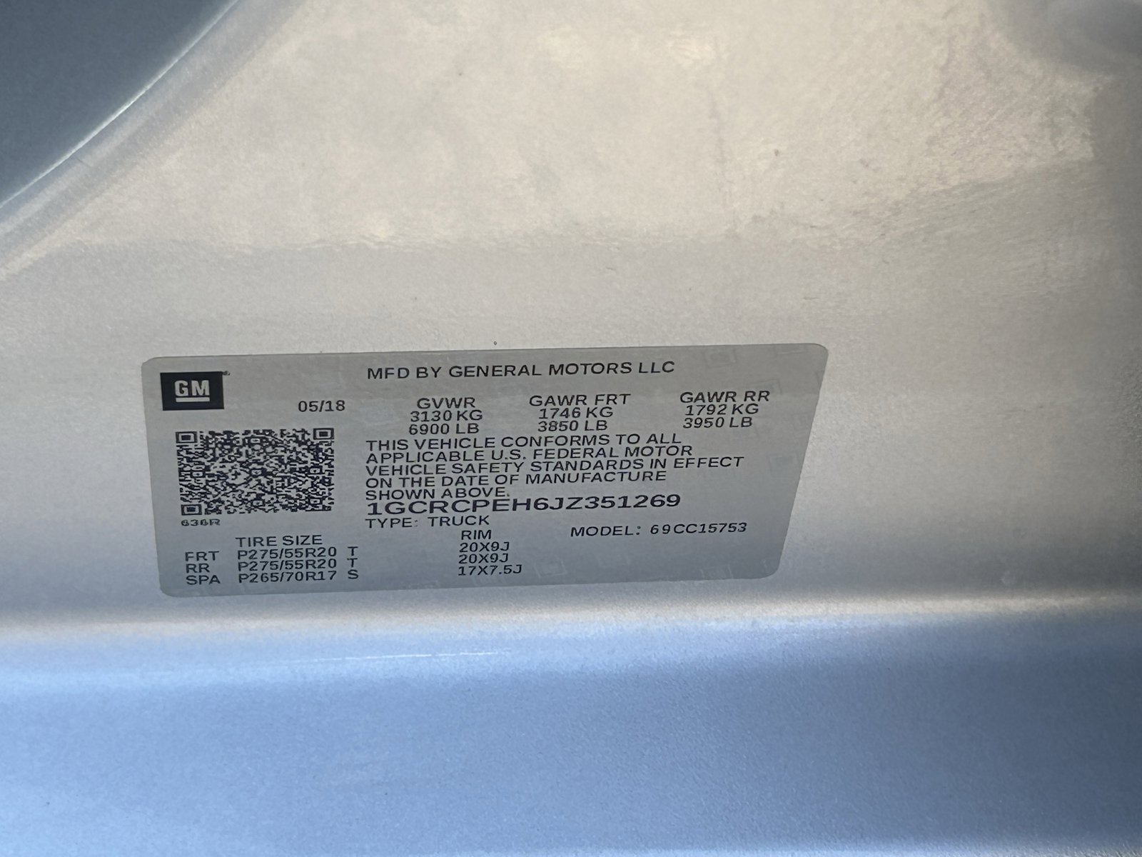 Used 2018 Chevrolet Silverado 1500 Custom RWD image 31