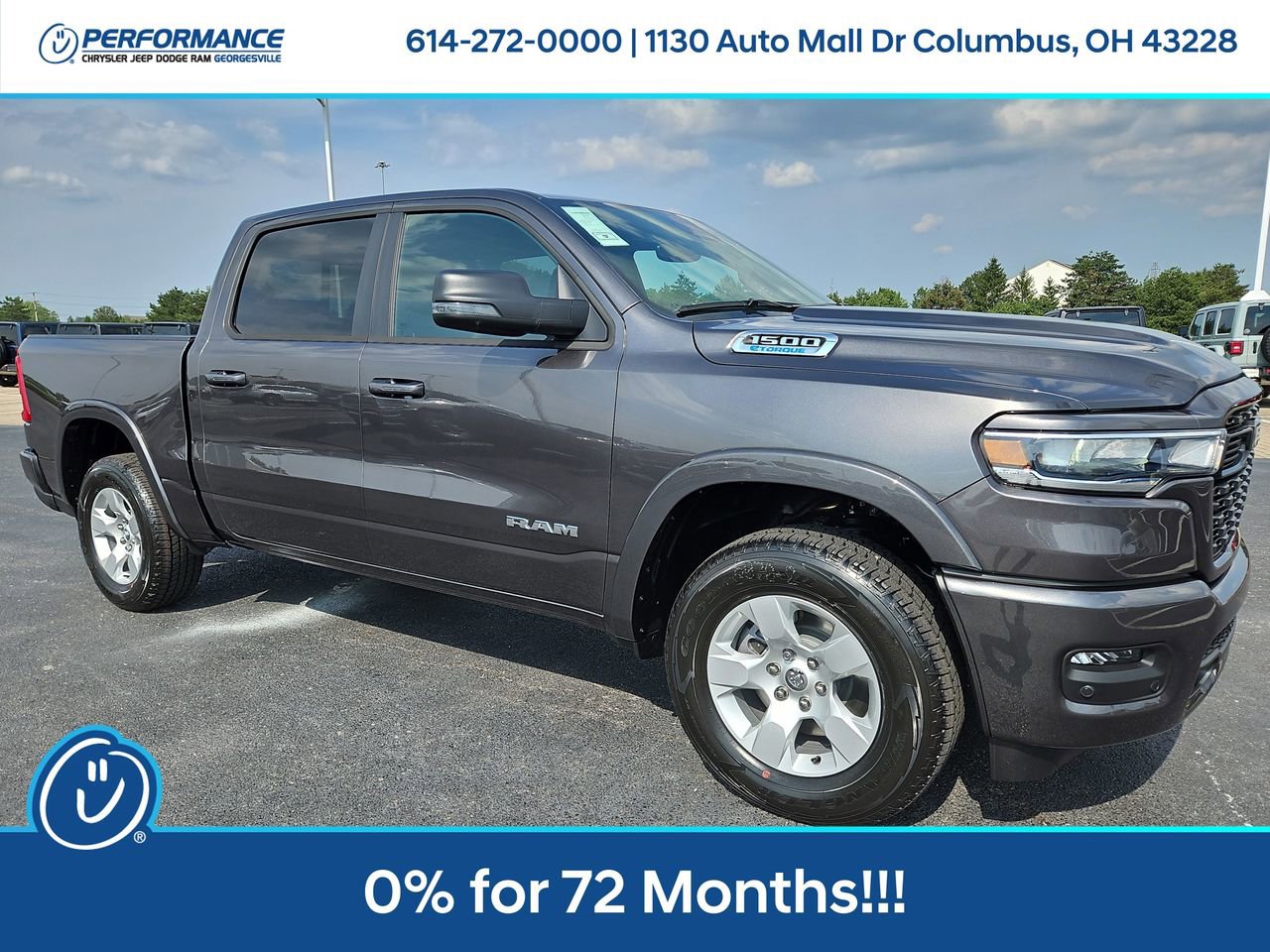 New 2025 RAM 1500 4x4 Crew Cab