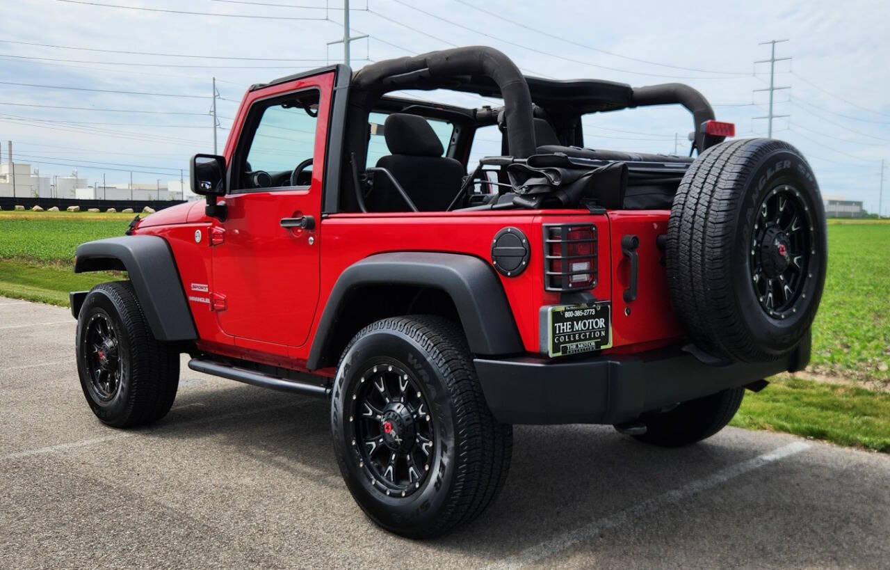 Used 2012 Jeep Wrangler Sport AWD/4WD image 3