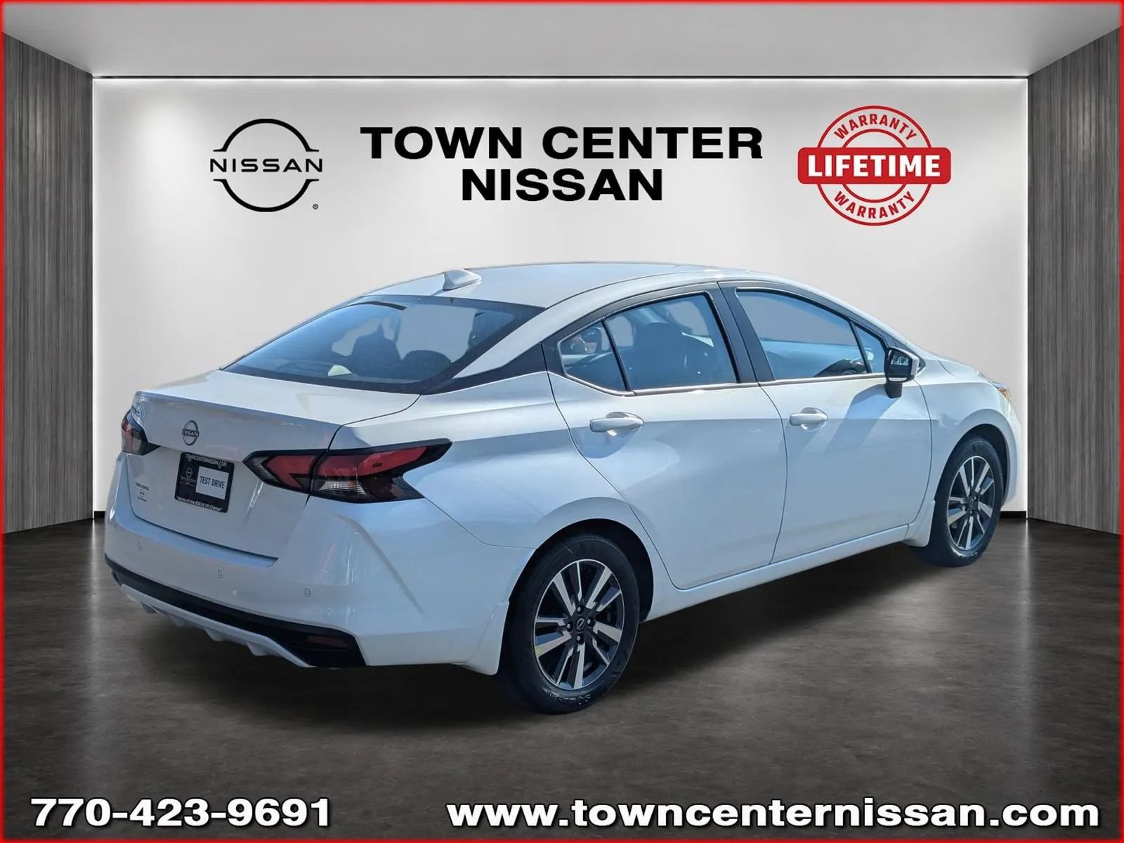 New 2025 Nissan Versa SV w/ Trunk Package FWD image 8