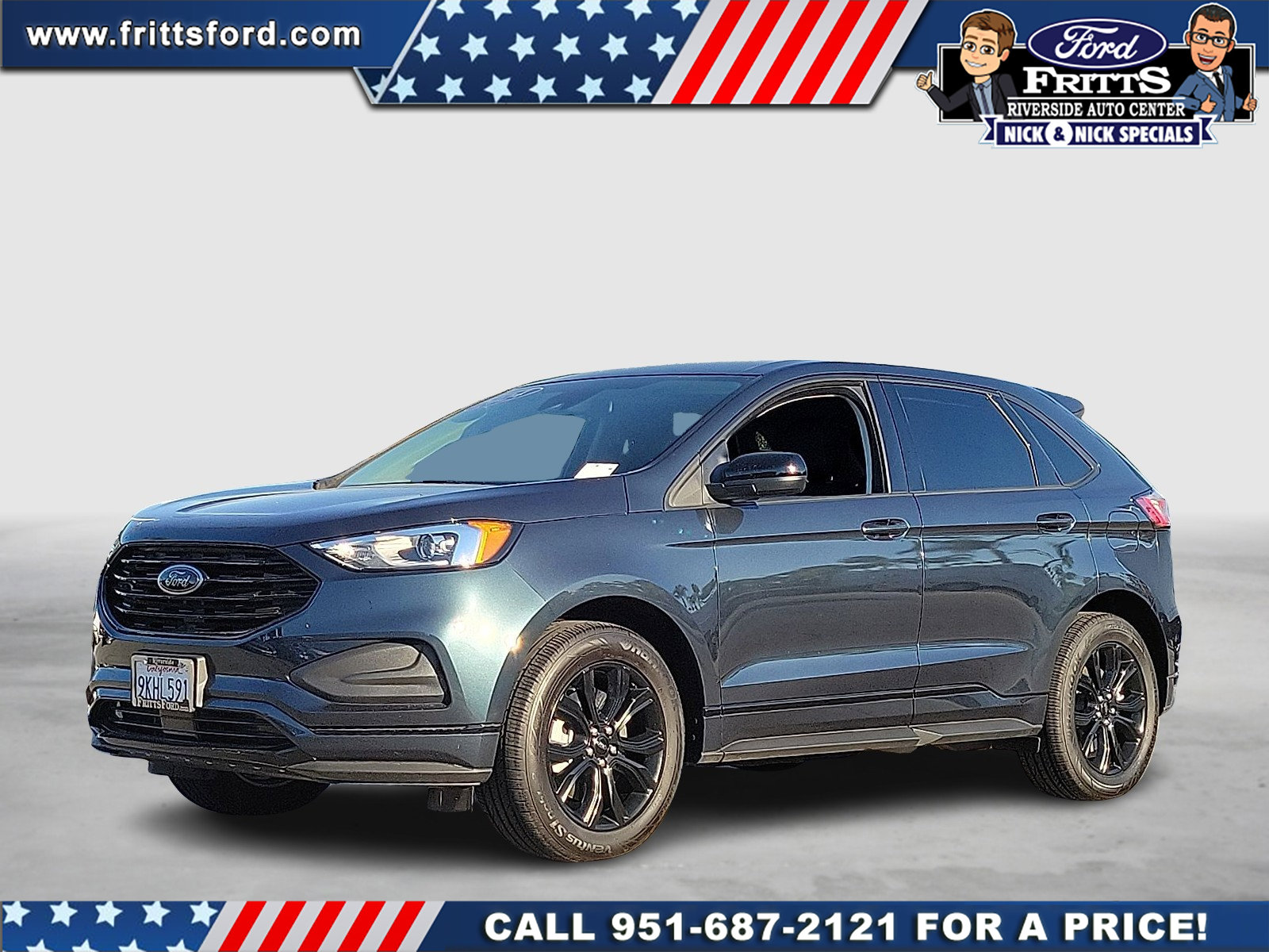 Certified 2024 Ford Edge SE w/ Black Appearance Package