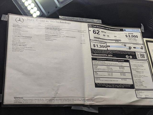 New 2025 Mercedes-Benz G 580 w/ EQ Technology image 22
