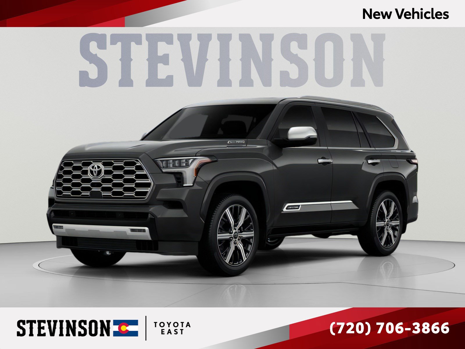 New 2026 Toyota Sequoia Capstone