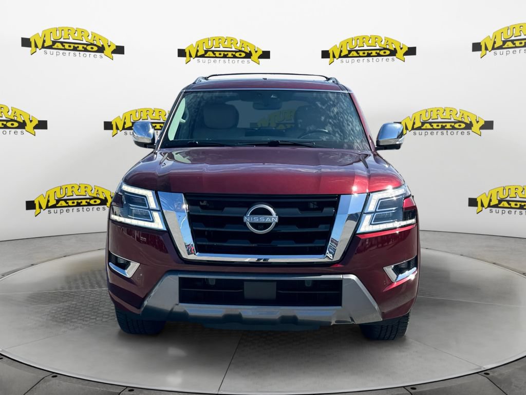 Used 2023 Nissan Armada Platinum w/ Captain's Chairs Package RWD image 8